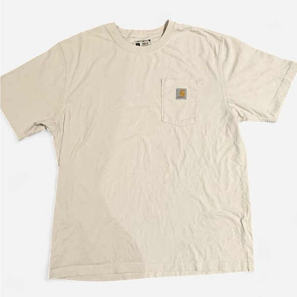 Carhartt Cream Pocket Tee - Picture 2 of 4